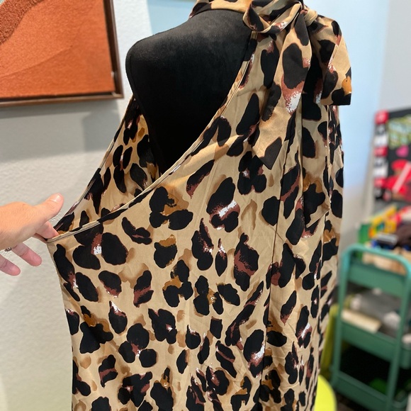 SHEIN Curve | Size 4XL (US 20) | Leopard | Animal Print | Mini Dress | ALine - Picture 11 of 12